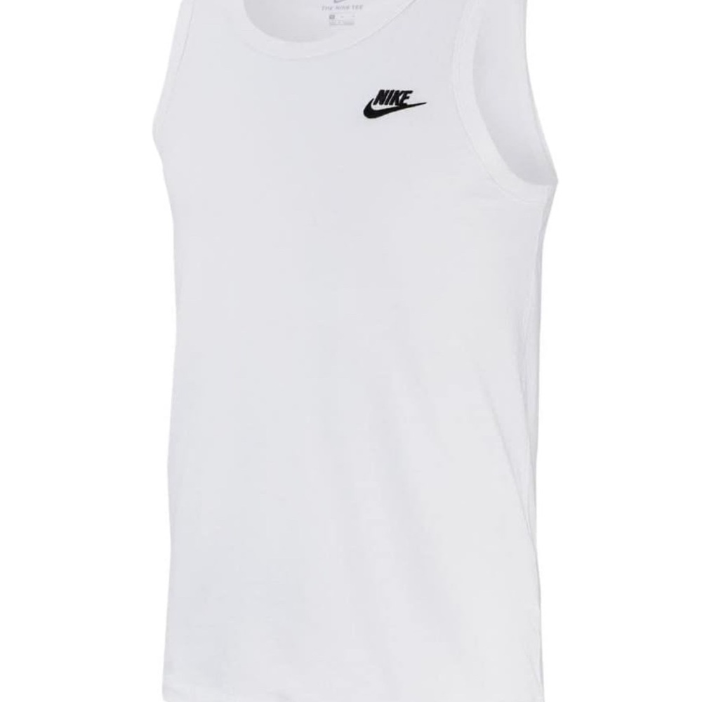 Nike White Sleeveless Top